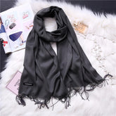 FBT - Lightweight Soft Cashmere Scarf - FashionByTeresa